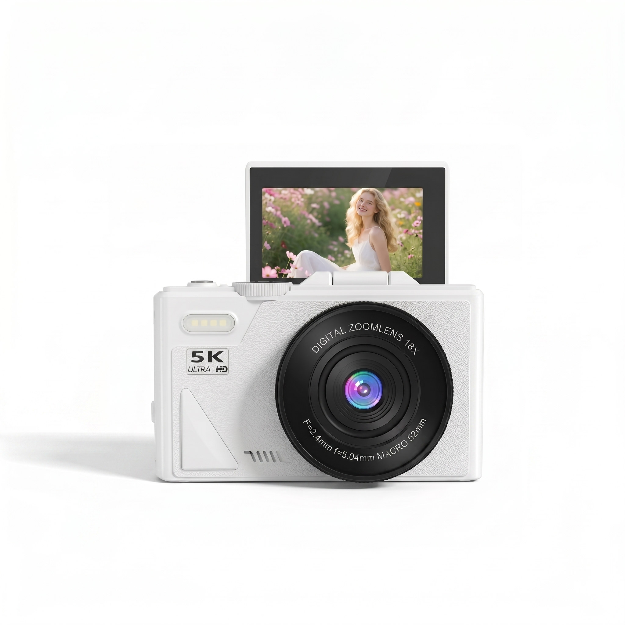 Retro 4K Pocket Digital Camera