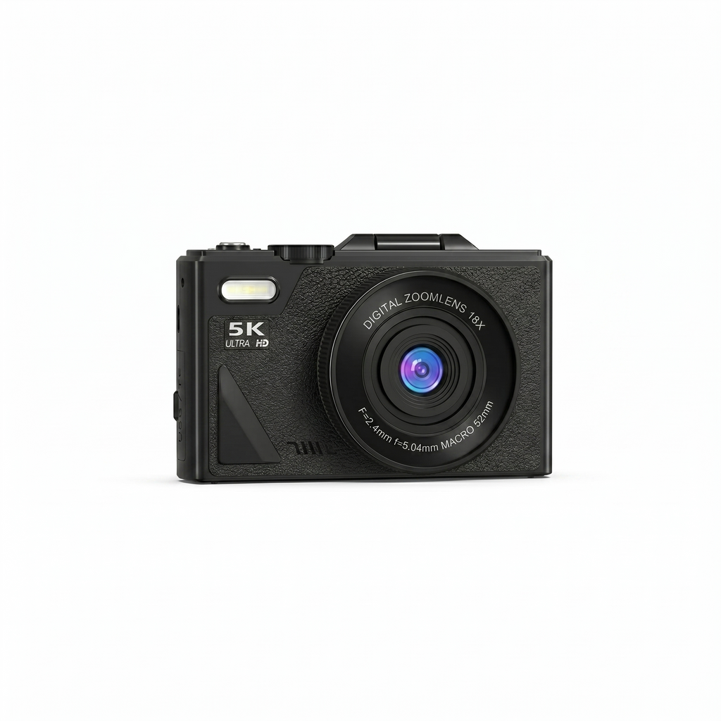 Retro 4K Pocket Digital Camera