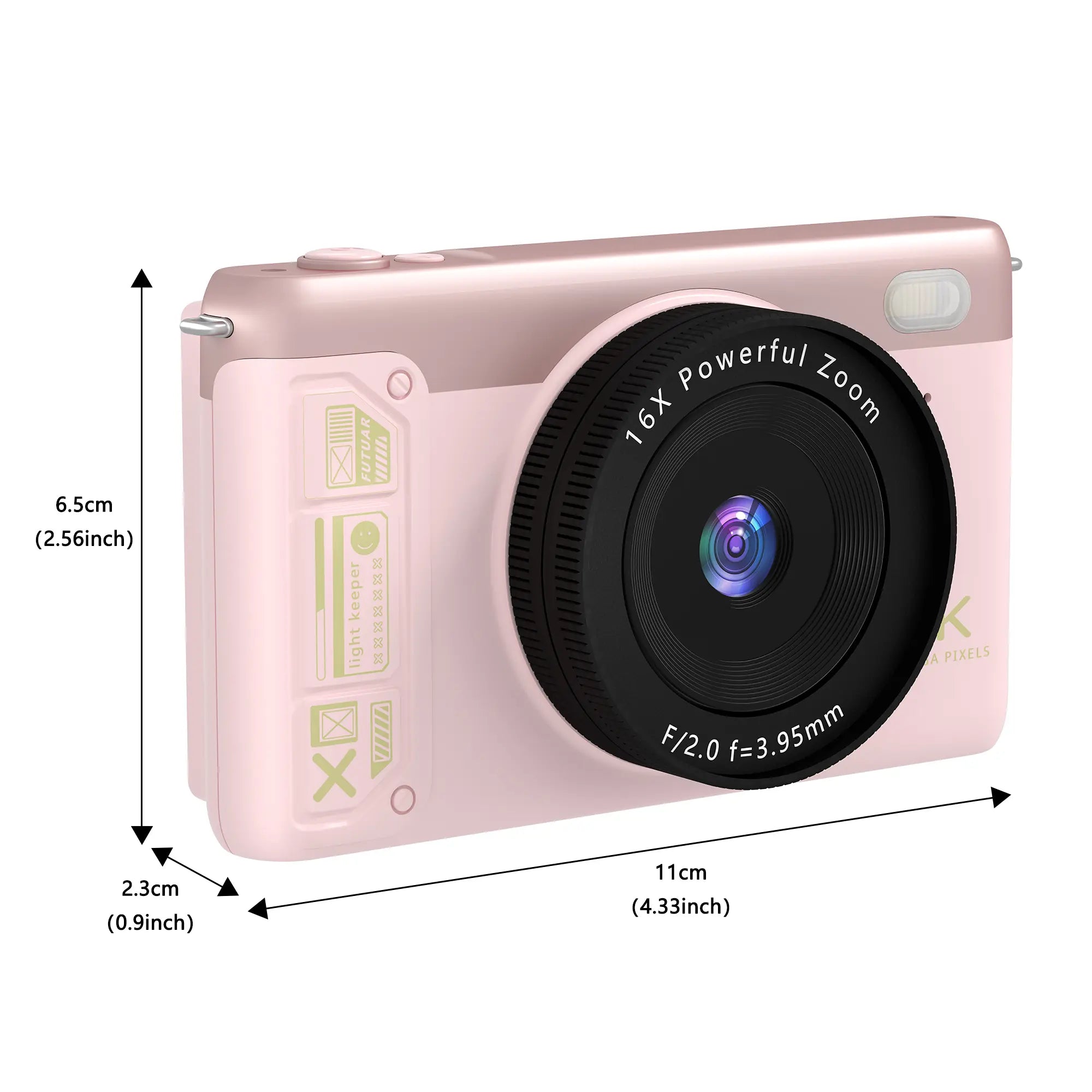 The ProShot 5K Retro Digicam | Vintage Creator Camera with 180° Flip Vlog Screen